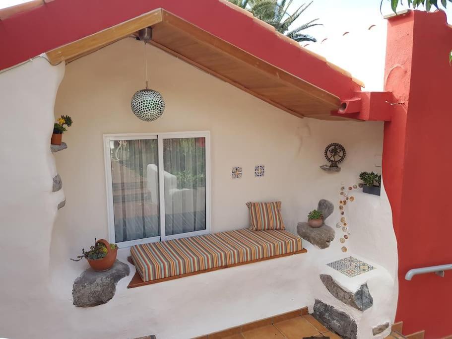 Hyggeland II - Oase Der Ruhe Im Palmendorf Tazo Apartment Vallehermoso Ngoại thất bức ảnh